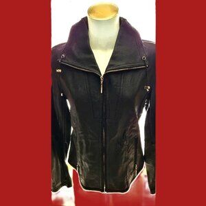 Wilson's black leather Pelle Studio jacket size m